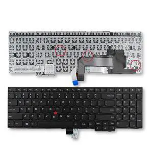 Laptop Replacement Keyboard for Lenovo ThinkPad E550 E550c E555 E560 E565 Laptop No Backlight,black,E550 E555 E560 E565 Laptop Replacement Keyboard for Lenovo ThinkPad E550 E550c E555 E560 E565 Laptop No Backlight,black,E550 E555 E560 E565