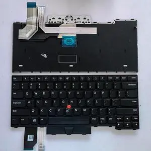 Laptop Replacement US Layout Keyboard for Lenovo Thinkpad L14 L14 gen 1 L14 gen 2 GEN 3 GEN 4 5N21D68008 5N21D68123 5N21D68197 with Frame,TrackPoint,No Backlit Black Laptop Replacement US Layout Keyboard for Lenovo Thinkpad L14 L14 gen 1 L14 gen 2 GEN 3 GEN 4 5N21D68008 5N21D68123 5N21D68197 with Frame,TrackPoint,No Backlit Black