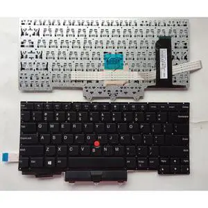 Laptop Replacement US Layout Keyboard for Lenovo Thinkpad E14 Gen 5 Type 21JK 21JL 21JR JS 5M11B77513 Without Frame,TrackPoint,No Backlit Black Laptop Replacement US Layout Keyboard for Lenovo Thinkpad E14 Gen 5 Type 21JK 21JL 21JR JS 5M11B77513 Without Frame,TrackPoint,No Backlit Black