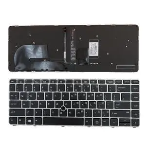 Laptop Replacement US Layout with Pointing with Backlight Keyboard for HP EliteBook 840 G3/745 G3/840 G4/745 G4 836308-001 821177-001 819877-001 Laptop Replacement US Layout with Pointing with Backlight Keyboard for HP EliteBook 840 G3/745 G3/840 G4/745 G4 836308-001 821177-001 819877-001