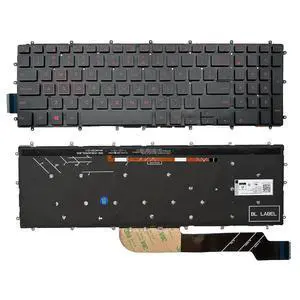 Laptop Replacement US Layout Red Backlight Keyboard for 3579 3583 3779 5565 5567 5570 5575 5587 7566 7567 7577 7588 5765 5767 5770 5775 7773 7778 7779 Series Red Letter 03R0JR Laptop Replacement US Layout Red Backlight Keyboard for 3579 3583 3779 5565 5567 5570 5575 5587 7566 7567 7577 7588 5765 5767 5770 5775 7773 7778 7779 Series Red Letter 03R0JR