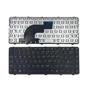 Laptop Replacement Keyboard for HP PROBOOK 640 G1 645 G1 Black US Layout 738688-001 736653-001 V139426BS1 with Frame Without Pointing Stick Laptop Replacement Keyboard for HP PROBOOK 640 G1 645 G1 Black US Layout 738688-001 736653-001 V139426BS1 with Frame Without Pointing Stick