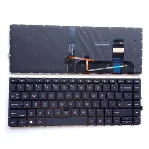 Laptop Replacement US Layout with Pointing with Backlight Keyboard for HP Elitebook 840 G7 845 G7 840 G8 845 G8 M07091-131 M07089-151 Silver Frame Laptop Replacement US Layout with Pointing with Backlight Keyboard for HP Elitebook 840 G7 845 G7 840 G8 845 G8 M07091-131 M07089-151 Silver Frame