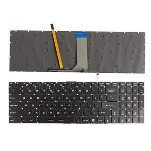 Laptop Keyboard for MSI GS60 GS70 GE62 PE60 PE70 GT62 GL62 GL62M GP62 GL72 GP72 PE62 GE72 GT72 Stealth 17.3" US Layout Replacement Backlit White Laptop Keyboard for MSI GS60 GS70 GE62 PE60 PE70 GT62 GL62 GL62M GP62 GL72 GP72 PE62 GE72 GT72 Stealth 17.3" US Layout Replacement Backlit White