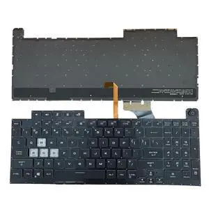 Laptop Replacement US Layout Colorful Backlight Keyboard for Asus ROG Strix G17 G731 G731G G731GT G731GU G712LU G712LV G712LW G712 0KNR0-6813US00 V185026JS1 0KN1 912KO11 Laptop Replacement US Layout Colorful Backlight Keyboard for Asus ROG Strix G17 G731 G731G G731GT G731GU G712LU G712LV G712LW G712 0KNR0-6813US00 V185026JS1 0KN1 912KO11