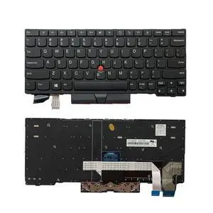 Laptop Replacement US Layout Keyboard for Lenovo Thinkpad X13 Yoga X13 Gen 1 (20WK,20WL) Black No Backlit Laptop Replacement US Layout Keyboard for Lenovo Thinkpad X13 Yoga X13 Gen 1 (20WK,20WL) Black No Backlit