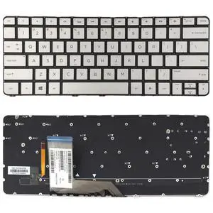 Laptop Replacement Keyboard for Backlit HP Spectre X360 13-4000 13-4001DX 13-4002DX 13-4003DX 13-4005DX 13-4013DX 806500-001 Silver US Layout Laptop Replacement Keyboard for Backlit HP Spectre X360 13-4000 13-4001DX 13-4002DX 13-4003DX 13-4005DX 13-4013DX 806500-001 Silver US Layout