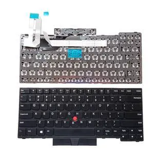 Laptop Replacement US Keyboard for Lenovo ThinkPad L380 L480 L490 E480 E485 E490 T480S T495 T490 P43s 01YP548 L390 No Backlit Laptop Replacement US Keyboard for Lenovo ThinkPad L380 L480 L490 E480 E485 E490 T480S T495 T490 P43s 01YP548 L390 No Backlit
