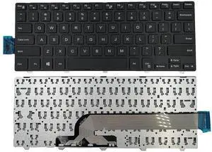 Laptop Replacement Keyboard for Dell Inspiron 3442 Series 14-5000 14-5447 14-3000 3443 3451 3452 3458 3446 3448 N5447 N3442 14CR 14MR 050x15 SN8233 US Layout No Backlight US Layout Black Laptop Replacement Keyboard for Dell Inspiron 3442 Series 14-5000 14-5447 14-3000 3443 3451 3452 3458 3446 3448 N5447 N3442 14CR 14MR 050x15 SN8233 US Layout No Backlight US Layout Black