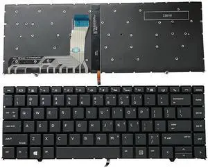 Laptop Replacement US Layout with Backlight Keyboard for HP ZBook Studio X360 G5 Elitebook 1050 G1 HSN-Q11C XW1 SG-91610-74A SN6173BL Laptop Replacement US Layout with Backlight Keyboard for HP ZBook Studio X360 G5 Elitebook 1050 G1 HSN-Q11C XW1 SG-91610-74A SN6173BL