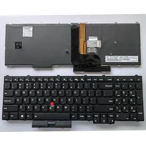 Laptop Replacement US Layout Keyboard for Lenovo Thinkpad P50 P51 P70 P71 20EN 20EQ 20HH 20HJ 01HW311 01HW229 00PA276 00PA358 with Frame,TrackPoint,Backlit Black Laptop Replacement US Layout Keyboard for Lenovo Thinkpad P50 P51 P70 P71 20EN 20EQ 20HH 20HJ 01HW311 01HW229 00PA276 00PA358 with Frame,TrackPoint,Backlit Black