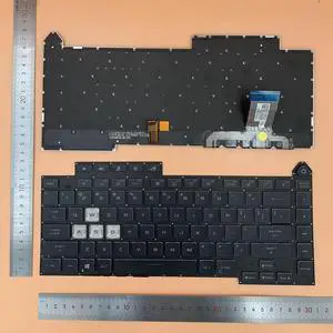 Laptop Replacement US Layout Colorful Backlight Keyboard for ASUS ROG Strix G15 G513 G513Q G513QY G513QM G533 Backlit US 0KBR0-4810US00 Laptop Replacement US Layout Colorful Backlight Keyboard for ASUS ROG Strix G15 G513 G513Q G513QY G513QM G533 Backlit US 0KBR0-4810US00