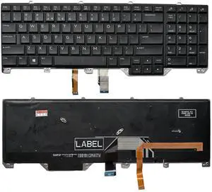 Laptop Replacement US Layout with Backlight Keyboard for Dell Alienware 17 R4 & Alienware 17 R5 Laptop, Dell Alienware 17 P31E 00WN4Y 0WN4Y PK131QB1A00 US Layout Backlit Keyboard Laptop Replacement US Layout with Backlight Keyboard for Dell Alienware 17 R4 & Alienware 17 R5 Laptop, Dell Alienware 17 P31E 00WN4Y 0WN4Y PK131QB1A00 US Layout Backlit Keyboard