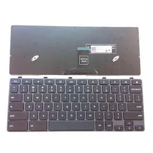 Laptop Replacement US Layout Keyboard for Dell Chromebook 11 3100 3110 3400 5190 00D2DT 0D2DT 3100 2XD6T 02XD6T 2XD60 No Point No Backlit Black Laptop Replacement US Layout Keyboard for Dell Chromebook 11 3100 3110 3400 5190 00D2DT 0D2DT 3100 2XD6T 02XD6T 2XD60 No Point No Backlit Black
