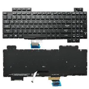 Laptop Replacement US Layout with Backlight Keyboard for ASUS ROG Strix GL703 GL703V GL703GS GL703GM GL703VD GL703VM GL703GE GL703GEE PX703GE,0KNB0-661BUS00 Laptop Replacement US Layout with Backlight Keyboard for ASUS ROG Strix GL703 GL703V GL703GS GL703GM GL703VD GL703VM GL703GE GL703GEE PX703GE,0KNB0-661BUS00
