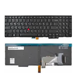 Laptop Keyboard for Lenovo Thinkpad Edge E531 E540 L540 T540P T550 T560 P50S US Layout Replacement Backlit Black Laptop Keyboard for Lenovo Thinkpad Edge E531 E540 L540 T540P T550 T560 P50S US Layout Replacement Backlit Black