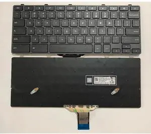 Laptop Replacement Keyboard US for Dell Chromebook 11 3100 5190 No TrackPoint No Backlit Laptop Replacement Keyboard US for Dell Chromebook 11 3100 5190 No TrackPoint No Backlit
