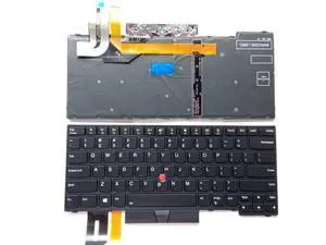 Laptop Replacement US Layout Keyboard for Lenovo ThinkPad E550 E555 E560 E560C E550C E565 E560P 04Y0313 04Y0301 00HN029 with Frame,TrackPoint,No Backlit Black Laptop Replacement US Layout Keyboard for Lenovo ThinkPad E550 E555 E560 E560C E550C E565 E560P 04Y0313 04Y0301 00HN029 with Frame,TrackPoint,No Backlit Black