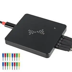 USB Logic Analyzer, 16 Channels, 400MHz Sampling Rate, 16G Sampling Depth, 256Mbits Memory, USB 2.0 Interface for PC Analysis on WinXP/10 Mac OS Linux (DSLogic Plus) USB Logic Analyzer, 16 Channels, 400MHz Sampling Rate, 16G Sampling Depth, 256Mbits Memory, USB 2.0 Interface for PC Analysis on WinXP/10 Mac OS Linux (DSLogic Plus)