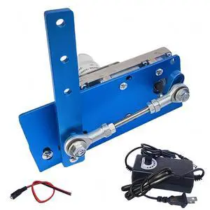 DC 24V Reciprocating Swing Motor, Adjustable 20-120° Variable Speed 90RPM Electric Motor for Automatic Hammock Rocker Swing Pusher Dynamic Advertising DIY Design DC 24V Reciprocating Swing Motor, Adjustable 20-120° Variable Speed 90RPM Electric Motor for Automatic Hammock Rocker Swing Pusher Dynamic Advertising DIY Design
