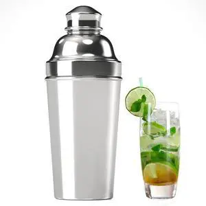 60oz Cocktail Shaker, Stainless Steel Large Drink Mixer Shaker with Cocktail Strainer, Zikepa Professional Shakers Bartending Margarita Martini 60oz Cocktail Shaker, Stainless Steel Large Drink Mixer Shaker with Cocktail Strainer, Zikepa Professional Shakers Bartending Margarita Martini