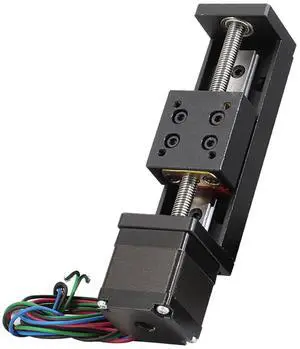 50mm Travel Mini Linear Stage Actuator, Linear Rail Slide Actuator with 28 * 30 Stepper Motor, T Screw Rod for DIY CNC Router Parts X Y Z Axis 50mm Travel Mini Linear Stage Actuator, Linear Rail Slide Actuator with 28 * 30 Stepper Motor, T Screw Rod for DIY CNC Router Parts X Y Z Axis