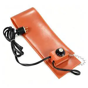 Metal Drum Heater for 55 Gallon Barrel, 110V Bucket Heater for Metal Oil Drum, Heating Band with Adjustable Thermostat, Heavy Duty Silicone Rubber Grease Keg Honey Pail Heater (68.5" x 5") Metal Drum Heater for 55 Gallon Barrel, 110V Bucket Heater for Metal Oil Drum, Heating Band with Adjustable Thermostat, Heavy Duty Silicone Rubber Grease Keg Honey Pail Heater (68.5" x 5")