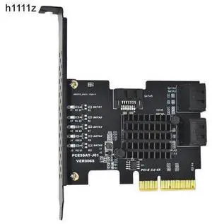 Add on Cards PCI-E SATA Card PCIE SATA Controller PCI Express 3.0 Gen3 X4 SuperSpeed Non Raid PCIE to SATA 3.0 Card 5 Port SATA3 Add on Cards PCI-E SATA Card PCIE SATA Controller PCI Express 3.0 Gen3 X4 SuperSpeed Non Raid PCIE to SATA 3.0 Card 5 Port SATA3
