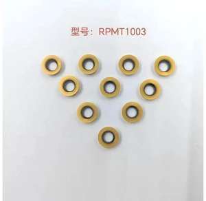 10PCS milling inserts carbide Tungsten insert for CNC milling cutters Machine (RPMT1103 10PCS milling inserts carbide Tungsten insert for CNC milling cutters Machine (RPMT1103