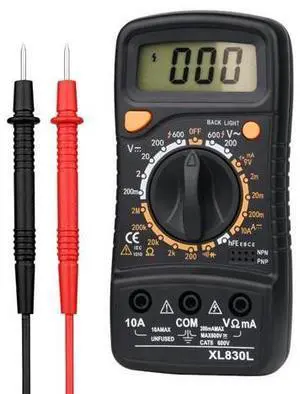 First picture~professional Multimeter Digital Multimetro XL830L AC/DC Voltmeter Ammeter Voltage Current Diode Continuity hFE Tester Meter(Purple XL830L ) First picture~professional Multimeter Digital Multimetro XL830L AC/DC Voltmeter Ammeter Voltage Current Diode Continuity hFE Tester Meter(Purple XL830L )