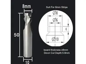 Neon LED Lights Slotting Milling Cutter 1PCS 6x10D Down5.8MM Tungsten Carbide Acrylic Advertising Words Light Strip Molding End Mill Neon LED Lights Slotting Milling Cutter 1PCS 6x10D Down5.8MM Tungsten Carbide Acrylic Advertising Words Light Strip Molding End Mill