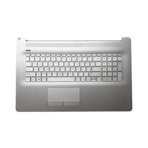 L92783-001 6070B1308113 Replacement for HP 17BY 17-by 17CA 17-CA Laptop Upper case Palmrest Assembly with Backlit US Keyboard and Touchpad with ODD Sliver 2020 Year L92783-001 6070B1308113 Replacement for HP 17BY 17-by 17CA 17-CA Laptop Upper case Palmrest Assembly with Backlit US Keyboard and Touchpad with ODD Sliver 2020 Year