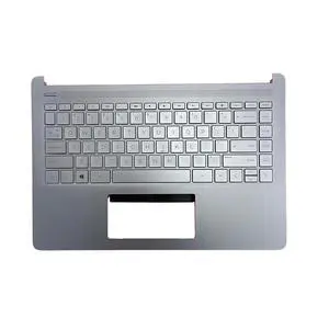 Replacement for Hp 14T-DQ200 14-DQ 14-FQ 14s-dq 14s-dr 14s-fq Laptop Upper Top Cover Case Palmrest Not-Backlit Keyboard Assembly Part L88200-001 Sliver Replacement for Hp 14T-DQ200 14-DQ 14-FQ 14s-dq 14s-dr 14s-fq Laptop Upper Top Cover Case Palmrest Not-Backlit Keyboard Assembly Part L88200-001 Sliver