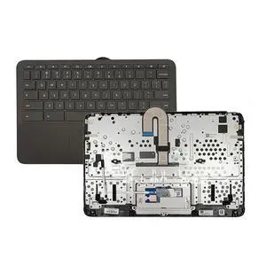 L99855-001 Replacement for HP Chromebook 11A-NB0013DX 11A-NB0047NR NB Laptop Upper case Palmrest Assembly with US Keyboard and Touchpad L99855-001 Replacement for HP Chromebook 11A-NB0013DX 11A-NB0047NR NB Laptop Upper case Palmrest Assembly with US Keyboard and Touchpad