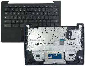 N93657-001 Replacement for HP Fortis Chromebook 11 G10 Laptop Upper case Palmrest Assembly with Non-Backlit US Keyboard and Touchpad N93657-001 Replacement for HP Fortis Chromebook 11 G10 Laptop Upper case Palmrest Assembly with Non-Backlit US Keyboard and Touchpad