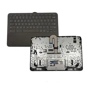 M47382-001 Replacement for HP Chromebook 11 G9 EE Laptop Upper case Palmrest Assembly with US Keyboard and Touchpad M47382-001 Replacement for HP Chromebook 11 G9 EE Laptop Upper case Palmrest Assembly with US Keyboard and Touchpad