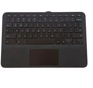 Replacement for HP Chromebook 11MK G9 EE Laptop Upper Top Cover Case Palmrest Keyboard Touchpad Assembly Part M44258-001 Black Replacement for HP Chromebook 11MK G9 EE Laptop Upper Top Cover Case Palmrest Keyboard Touchpad Assembly Part M44258-001 Black