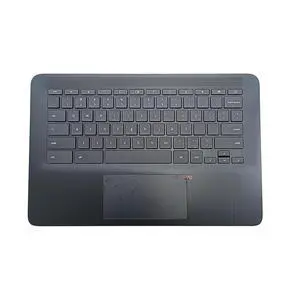 Replacement for HP Chromebook 14 G6 CB14G6 CelN4000 15.6" Laptop Upper Top Cover Case Palmrest Keyboard Touchpad Assembly Part L90459-001 Replacement for HP Chromebook 14 G6 CB14G6 CelN4000 15.6" Laptop Upper Top Cover Case Palmrest Keyboard Touchpad Assembly Part L90459-001