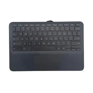 Replacement for HP Chromebook 11A G8 EE Laptop Upper Top Cover Case Palmrest Keyboard Touchpad Assembly Part L92832-001 Replacement for HP Chromebook 11A G8 EE Laptop Upper Top Cover Case Palmrest Keyboard Touchpad Assembly Part L92832-001