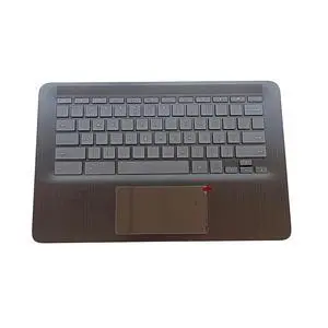 Replacement for HP Chromebook 14 G7 CB E 14 G7 CElN4500 Laptop Upper Top Cover Case Palmrest Not-Backlit Keyboard Touchpad Assembly Part M47207-001 Black Replacement for HP Chromebook 14 G7 CB E 14 G7 CElN4500 Laptop Upper Top Cover Case Palmrest Not-Backlit Keyboard Touchpad Assembly Part M47207-001 Black