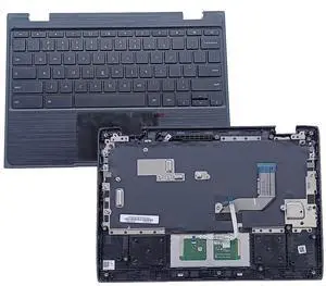5CB0Z21474 Replacement for Lenovo 100e Chromebook 2nd Gen AST 82CD Laptop Upper case Palmrest Assembly with Non-Backlit US Keyboard and Touchpad Black 5CB0Z21474 Replacement for Lenovo 100e Chromebook 2nd Gen AST 82CD Laptop Upper case Palmrest Assembly with Non-Backlit US Keyboard and Touchpad Black