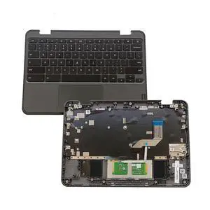5M11H52901 Replacement for Lenovo 100E Chromebook Gen 3 Laptop Upper case Palmrest Assembly with Non-Backlit US Keyboard and Touchpad Black 5M11H52901 Replacement for Lenovo 100E Chromebook Gen 3 Laptop Upper case Palmrest Assembly with Non-Backlit US Keyboard and Touchpad Black