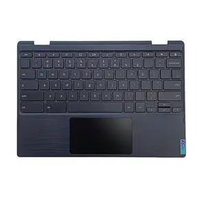 Replacement for Lenovo 300e Chromebook 2nd Gen MTK 81QC Laptop Upper Top Cover Case Palmrest Not-Backlit Keyboard Touchpad Assembly Part 5CB0T95165 Replacement for Lenovo 300e Chromebook 2nd Gen MTK 81QC Laptop Upper Top Cover Case Palmrest Not-Backlit Keyboard Touchpad Assembly Part 5CB0T95165