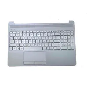 Replacement for HP 15-DW 15S-DU 15S-DY 15-DW0081WM HP 15-DW1081WM 15-DW1083WM 15-DW0083WM Laptop Upper Top Cover Case Palmrest Non-Backlit Keyboard Touchpad Assembly Part L52023-001 Sliver Replacement for HP 15-DW 15S-DU 15S-DY 15-DW0081WM HP 15-DW1081WM 15-DW1083WM 15-DW0083WM Laptop Upper Top Cover Case Palmrest Non-Backlit Keyboard Touchpad Assembly Part L52023-001 Sliver