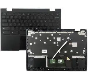 5CB1E21835 Replacement for Lenovo 100e Chromebook 2nd Gen MTK 2 82Q3 Laptop Upper Top Cover Case Palmrest US Keyboard Touchpad Assembly Part 5CB1E21835 Replacement for Lenovo 100e Chromebook 2nd Gen MTK 2 82Q3 Laptop Upper Top Cover Case Palmrest US Keyboard Touchpad Assembly Part