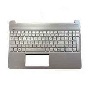 Replacement for HP 15-DY 15-EF 15s-eq 15s-fq 15T-DY100 15Z-EF100 17-CA1022CY 14-dh1000 15 inch Laptop Upper Top Cover Case Palmrest Not-Backlit Keyboard Assembly Part L63578-001 Sliver Replacement for HP 15-DY 15-EF 15s-eq 15s-fq 15T-DY100 15Z-EF100 17-CA1022CY 14-dh1000 15 inch Laptop Upper Top Cover Case Palmrest Not-Backlit Keyboard Assembly Part L63578-001 Sliver
