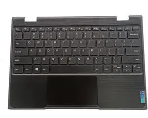Replacement for Lenovo 100e 2nd Gen Notebook 81M8 Laptop Upper Top Cover Case Palmrest Not-Backlight Keyboard Touchpad Assembly Part 5CB0T77532 Black Replacement for Lenovo 100e 2nd Gen Notebook 81M8 Laptop Upper Top Cover Case Palmrest Not-Backlight Keyboard Touchpad Assembly Part 5CB0T77532 Black