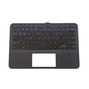 Replacement for HP Chromebook 11MK G9 EE Laptop Upper Top Cover Case Palmrest Keyboard Assembly Part M44258-001 Black Replacement for HP Chromebook 11MK G9 EE Laptop Upper Top Cover Case Palmrest Keyboard Assembly Part M44258-001 Black