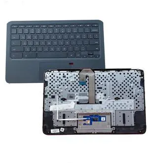 L62440-001 Replacement for HP Chromebook 14A G5 Laptop Upper Top Cover Case Palmrest Keyboard Touchpad Assembly Part L62440-001 Replacement for HP Chromebook 14A G5 Laptop Upper Top Cover Case Palmrest Keyboard Touchpad Assembly Part