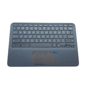 Replacement for HP Chromebook 11 G8 EE Laptop Upper Top Cover Case Palmrest Keyboard Touchpad Assembly Part L90339-001 Replacement for HP Chromebook 11 G8 EE Laptop Upper Top Cover Case Palmrest Keyboard Touchpad Assembly Part L90339-001